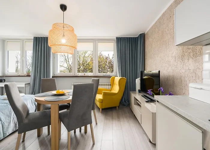 Apartament Turkusowa- Z Widokiem Na Korony Drzew *